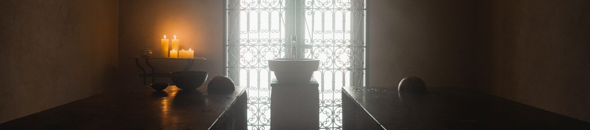 Sala de rituales del hammam