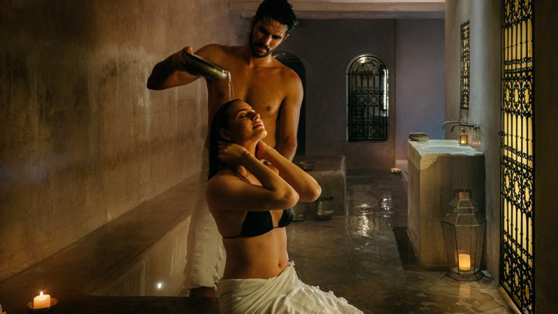 rituel de base du hammam